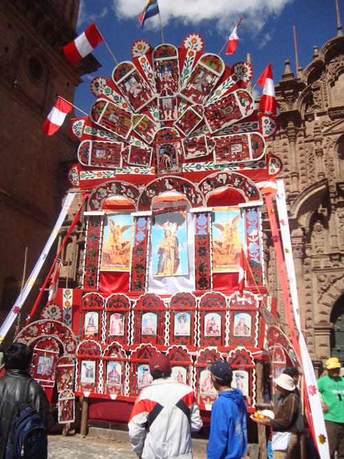 Corpus Christi Prozession in Cusco, Juni 2010