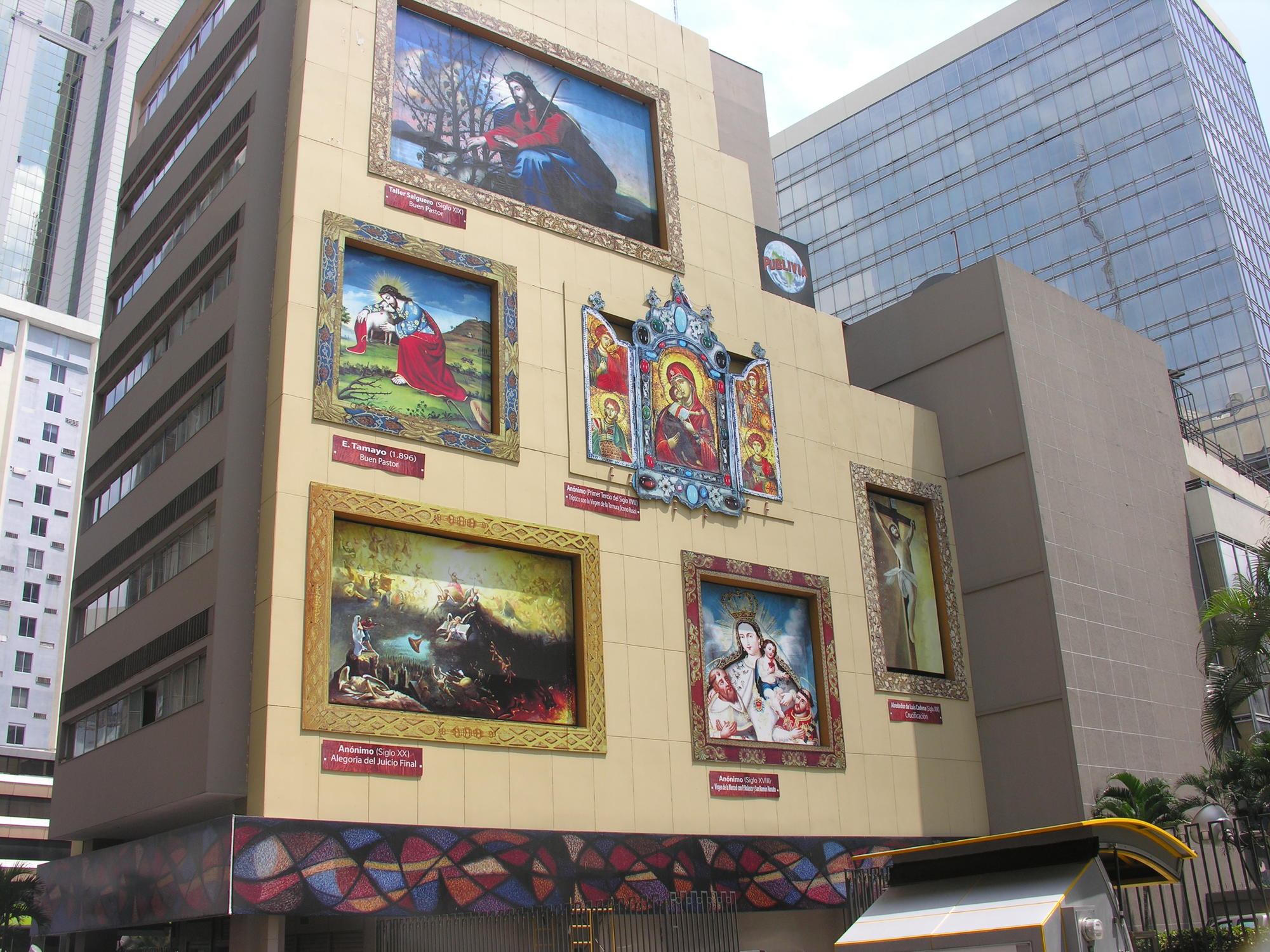Wandgemälde im Zentrum von Guayaquil
