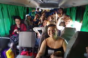 Barranquilla - en el autobús