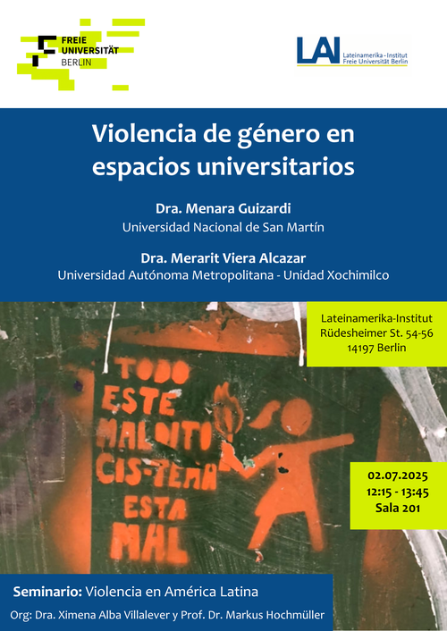 Conferencia de Menara Guizardi y Merarit Viera Alcazar