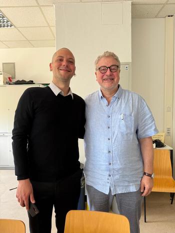 Pablo Garrido und Stefan Rinke