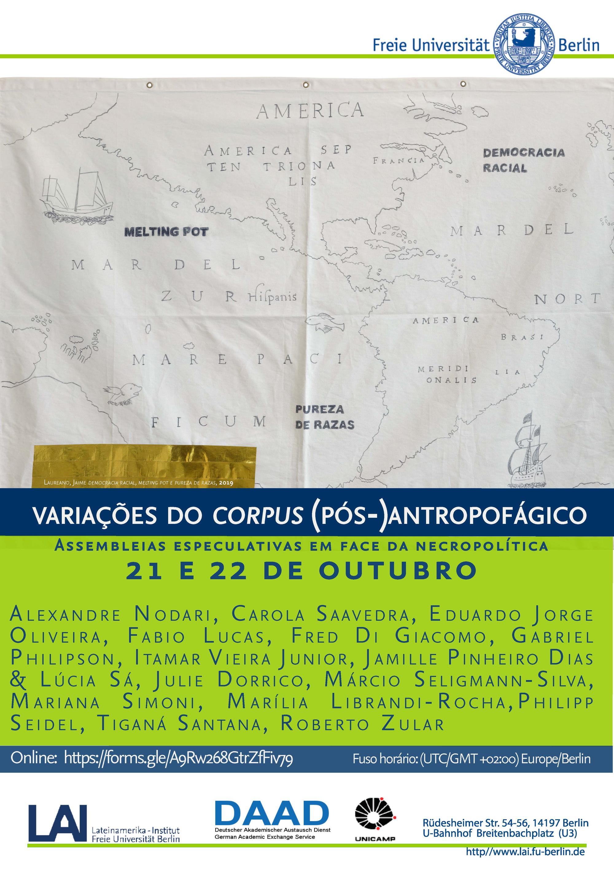 Variações do corpus