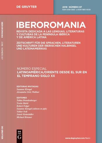 Frontmatter Iberoromania 2018