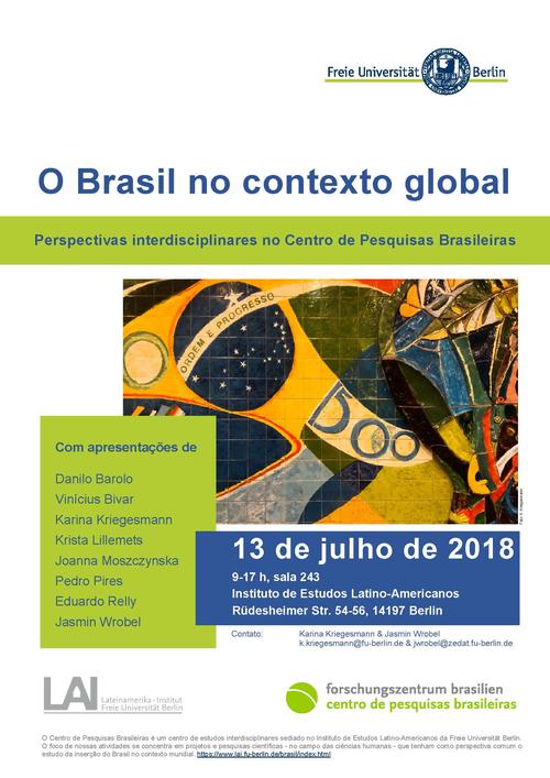 Colóquio Brasileiro 13.7.2018