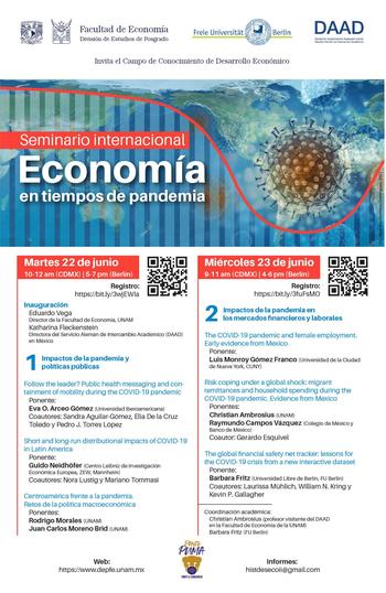 Seminario Economia en tiempos de pandemia