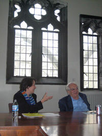 Friedrich Katz und Marianne Braig (University of Chicago 2009) © Stephanie Schütze