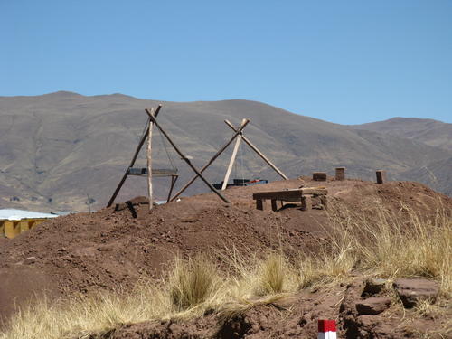 Ausgrabungen in Tiwanaku