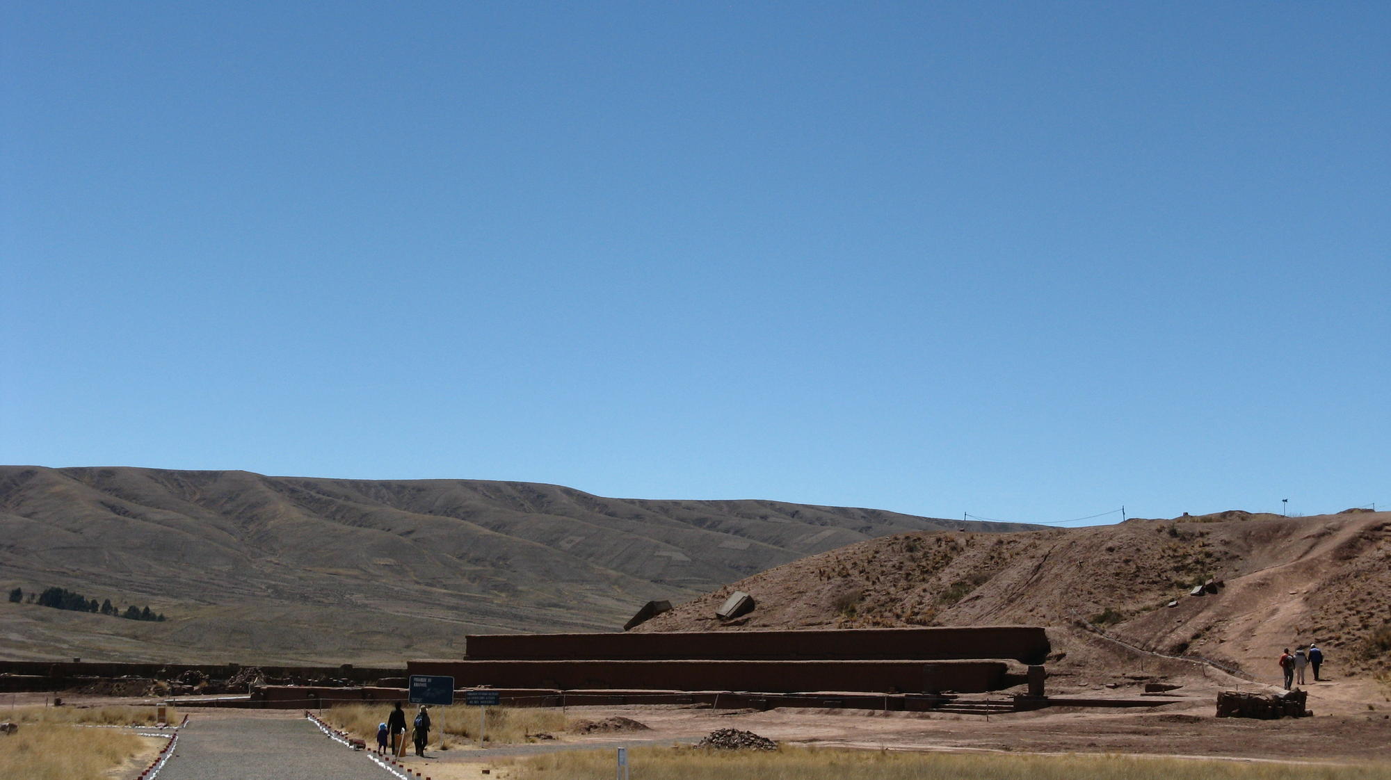 Weg nach Tiwanaku