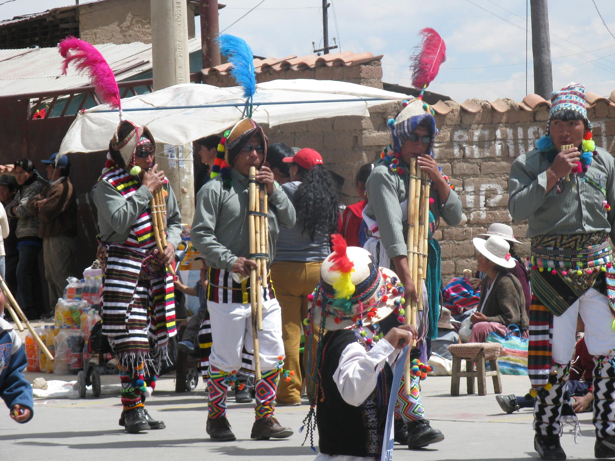 Einzug der Ch'utillos, Potosi, Bolivien