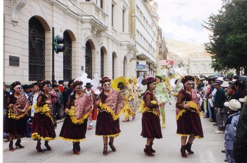 Karneval in Oruro, Bolivien