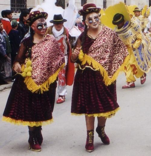 Karneval in Oruro, Bolivien