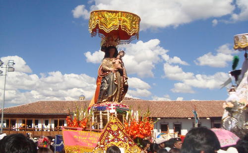 Corpus Christi Prozession in Cusco
