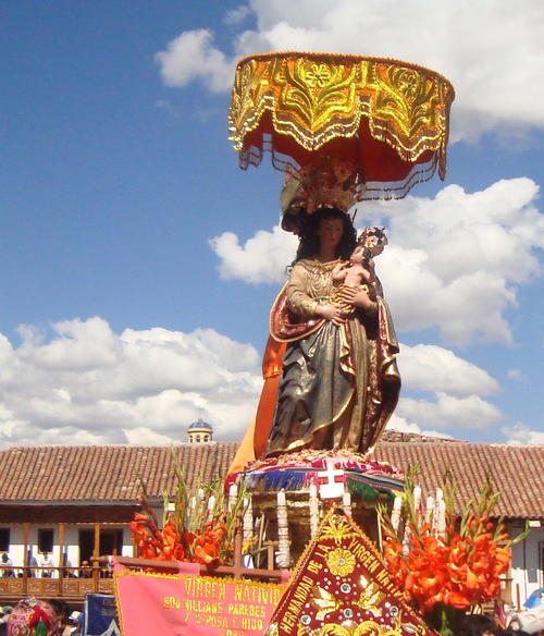 Corpus Christi Prozession in Cusco