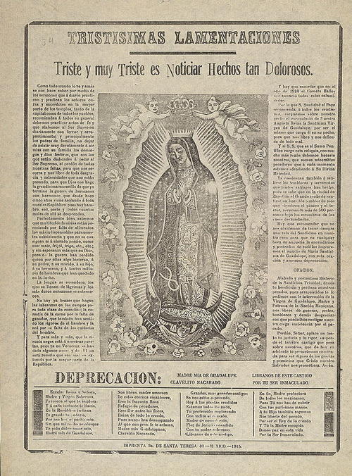Gebet an die Jungfrau von Guadalupe