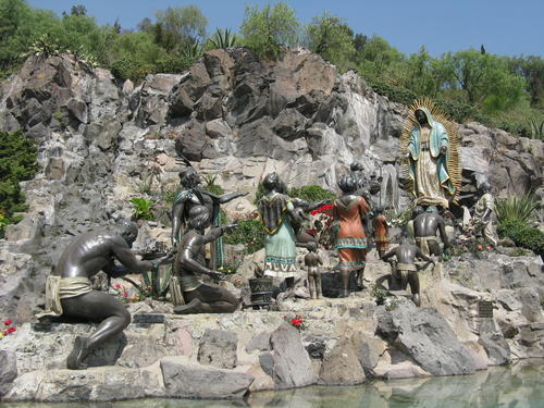 Anbetung der Jungfrau von Guadalupe, Mexiko