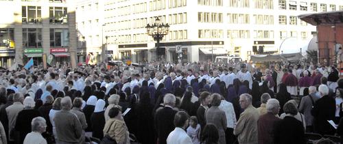 Fronleichnamsprozession, Berlin