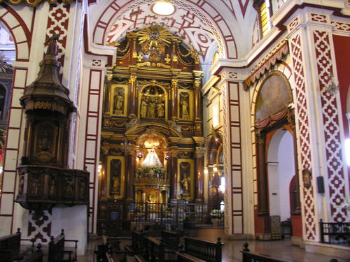 Iglesia de San Francisco_Altar, Lima