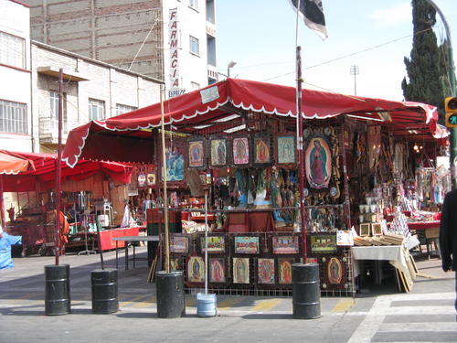 Stand der Virgen de Guadalupe