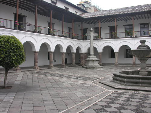 Klosterinnenhof, Quito