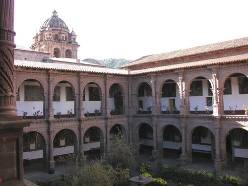 Monasterio de la Merced_Innenhof, Cuzco