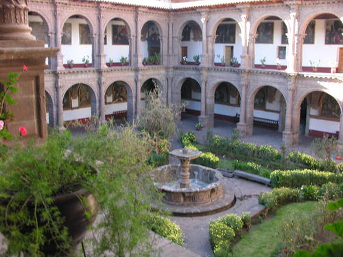 Monasterio de la Merced_Innenhof, Cuzco