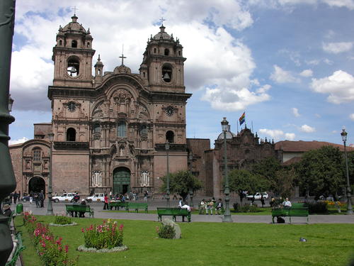 Plaza de Armas und Iglesia de la Compania, Cuzco