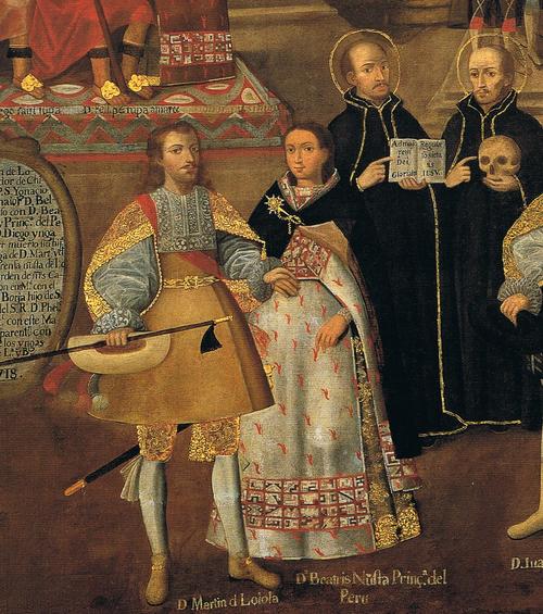 Hochzeit von Loyola und der Ñusta Beatriz