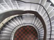 Treppe im Lateinamerika-Institut der FU Berlin