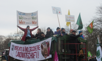 Die Demonstration im Jahr 2020