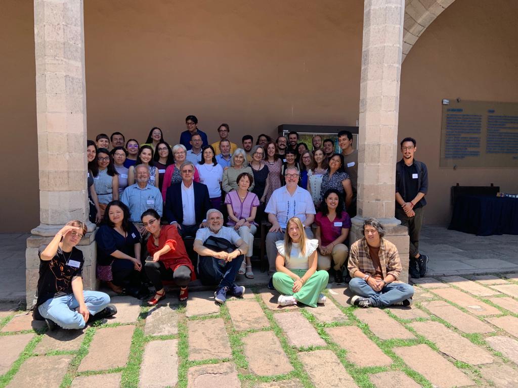 Members of the IRTG "Temporalities of Future" from Mexico and Germany at Casa Chata, Centro de Investigaciones y Estudios Superiores en Antropología Social, Mexico City, June 2023.