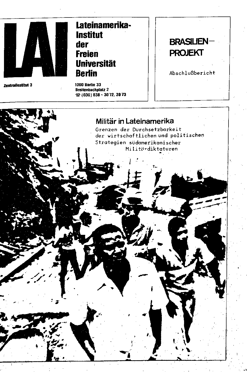 Las dictaduras y los militares en América Latina: temas de investigación y ocasiones para hacer declaraciones al mismo tiempo.