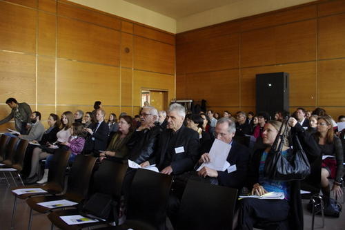Publikum während einer Veranstaltung