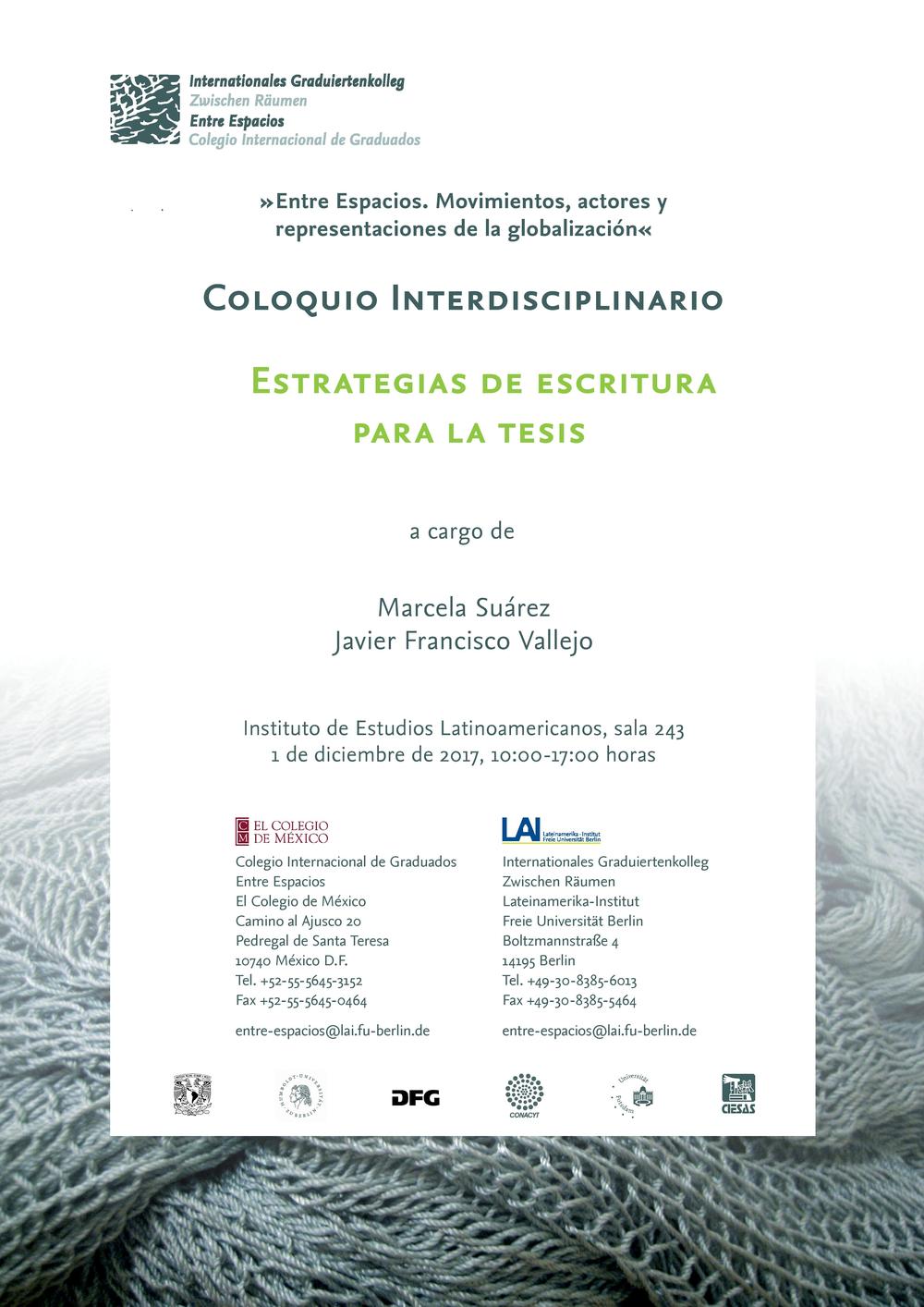 Cartel del evento