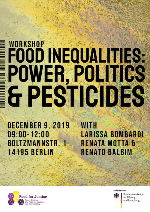 Food Inequalities: Power, Politics & Pesticides