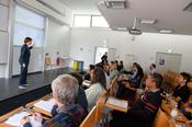 Präsentation der Freien Universität Berlin während der Summer School des LAI-Alumni-Programms 2019