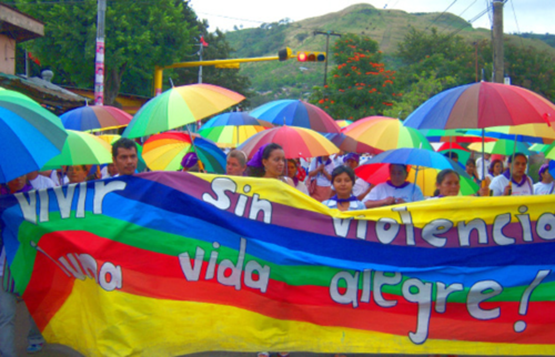 Marcha contra violencia - Matagalpa/Nicaragua 25.11.2008