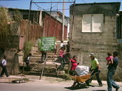 Hauptstraße in La Carpio, San José