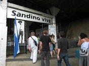 Besuch der Sandinoausstellung "Sandino Vive" in Managua