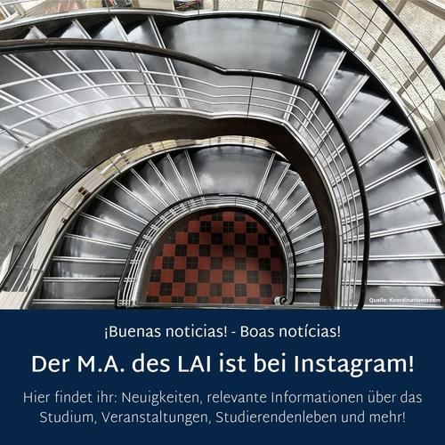 Unser Master ist bei Instagram