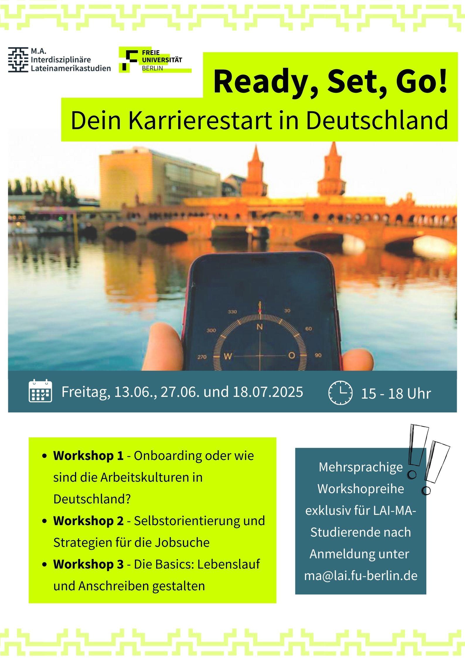 Workshopreihe im SoSe 2025