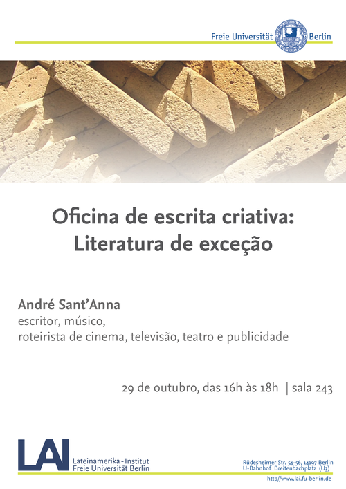 Einladung zum Vortrag Sant'Anna