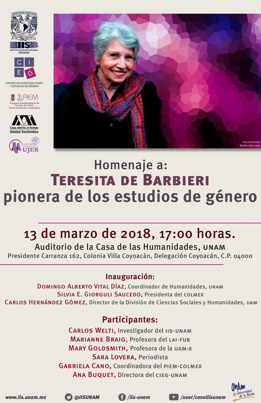 Homenaje Teresita de Barbieri