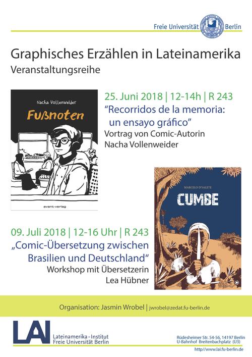 Plakat Comic Vollenweider & Huebner